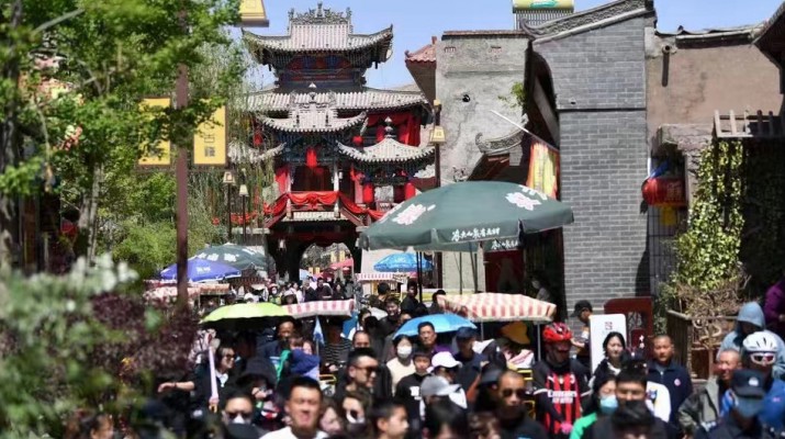 集團要聞丨甘肅文旅集團各景區“五一”假期人氣爆棚，累計接待游客50余萬人次